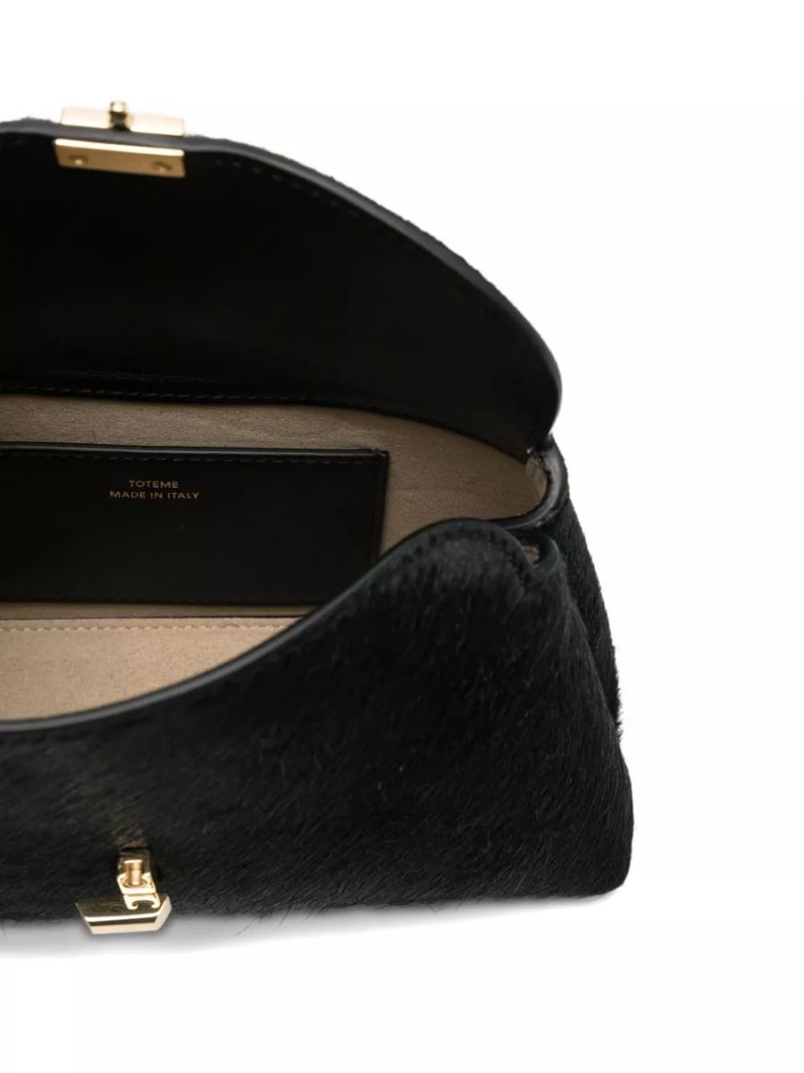 Toteme Mini pochette in pelle, view 3