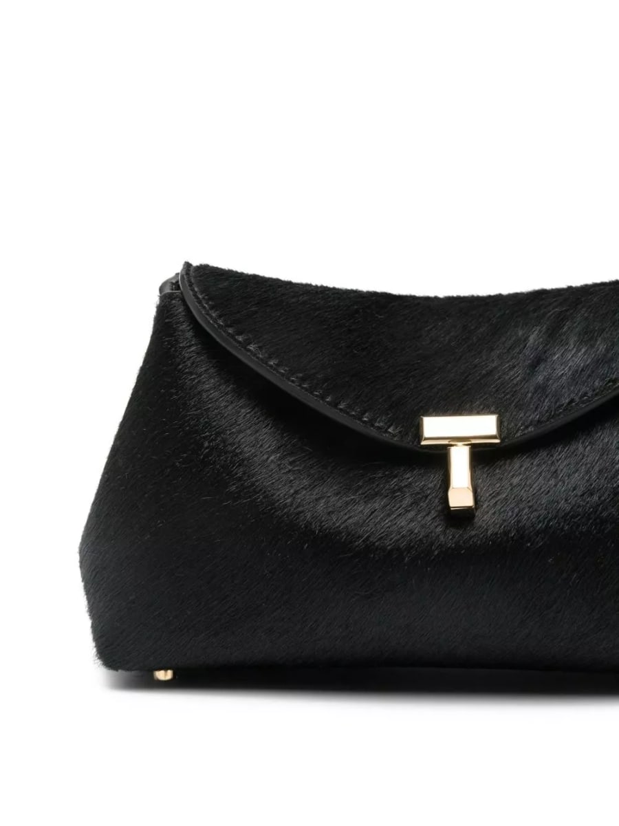 Toteme Mini pochette in pelle, view 4