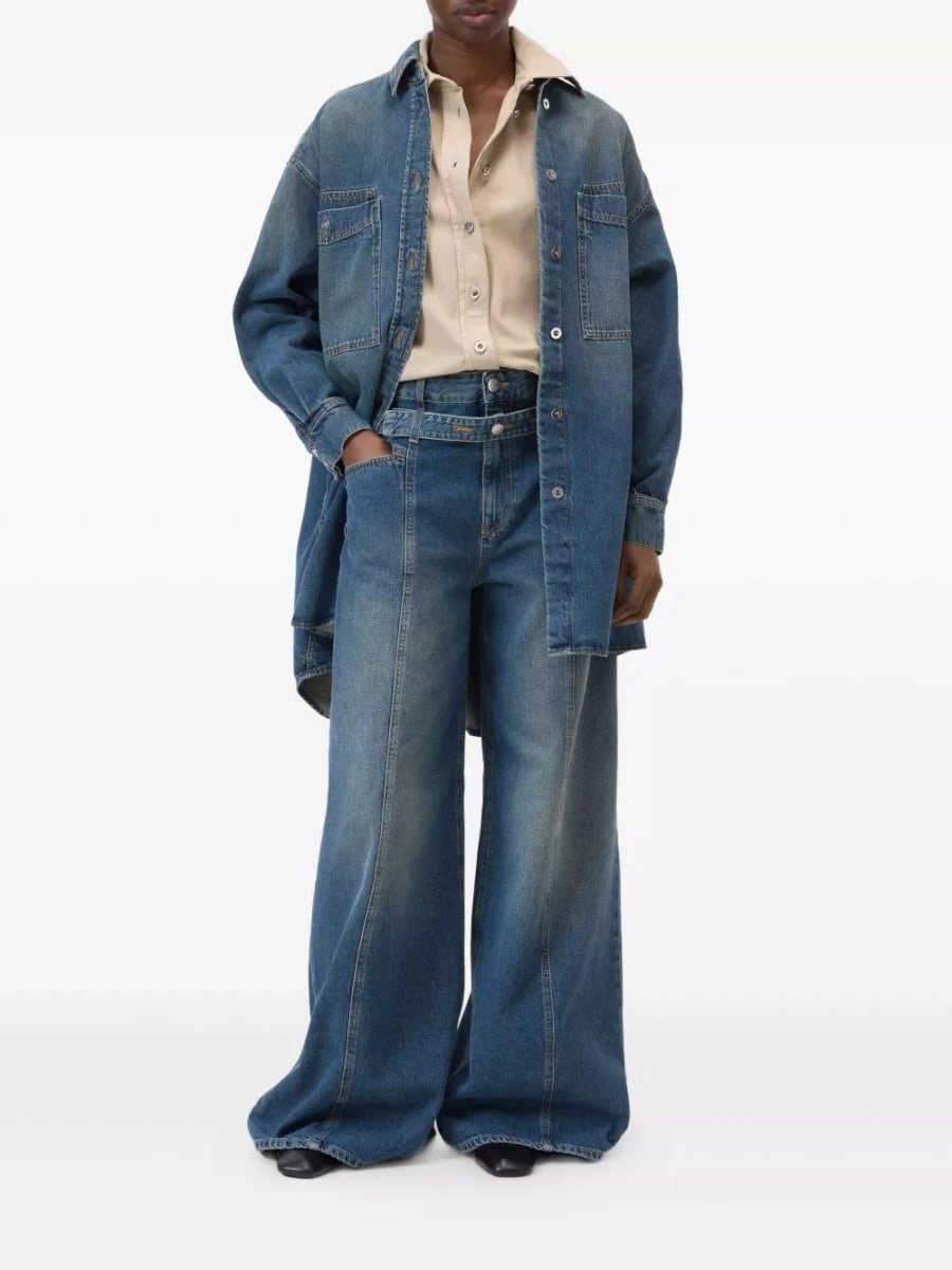 Closed Jeans in denim di cotone, view 3