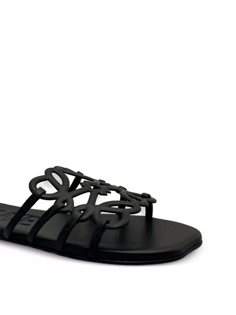 Loewe paula's ibiza Sandali in pelle Petal Anagram, view 2