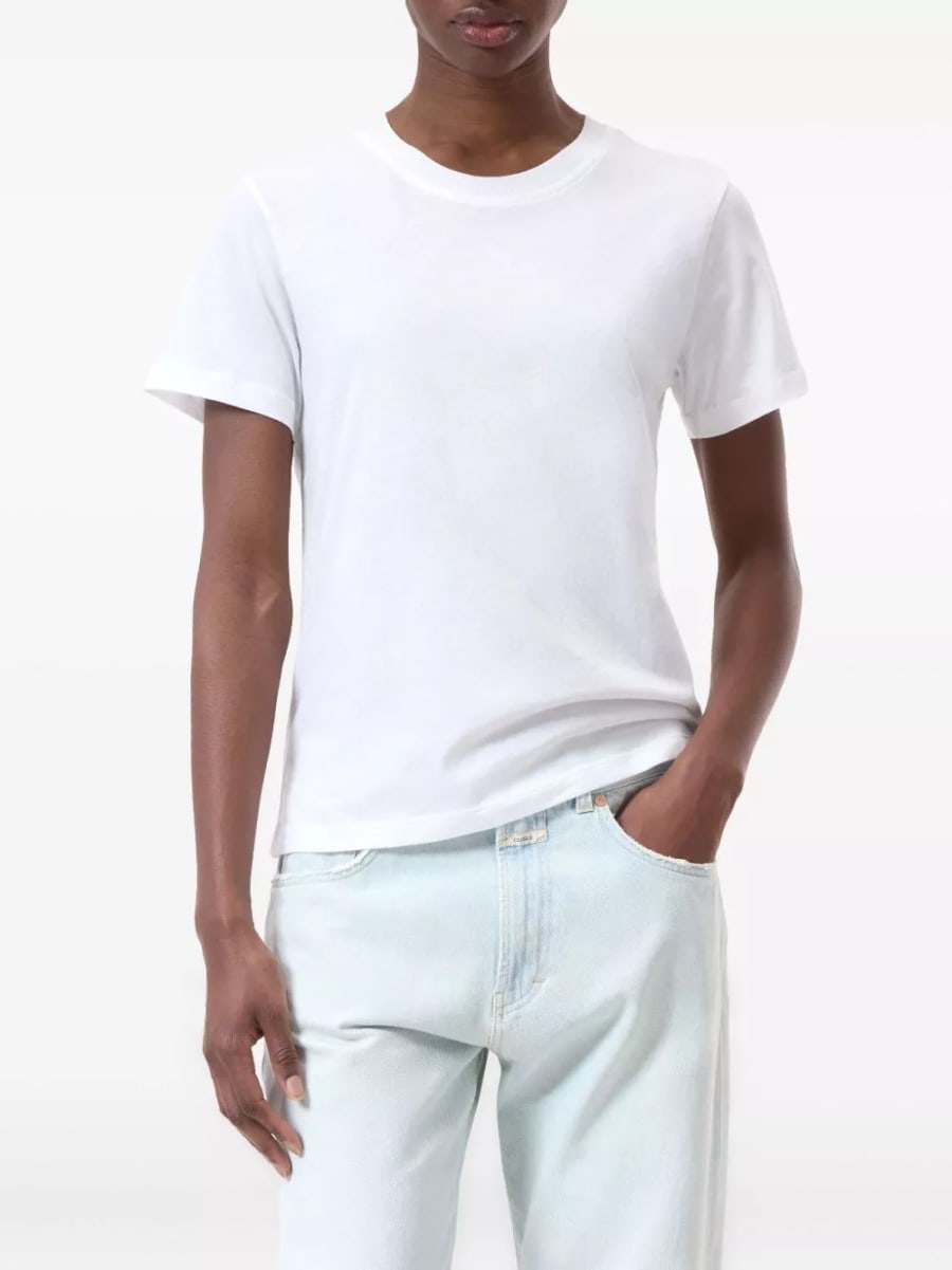 Closed T-shirt in cotone, view 3