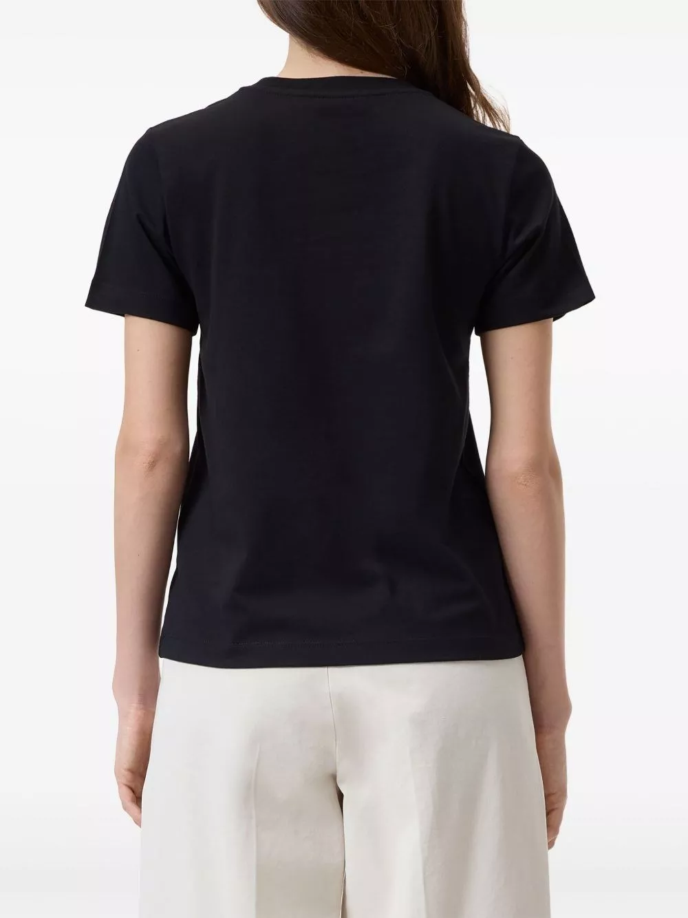 Closed T-shirt in cotone biologico, view 2