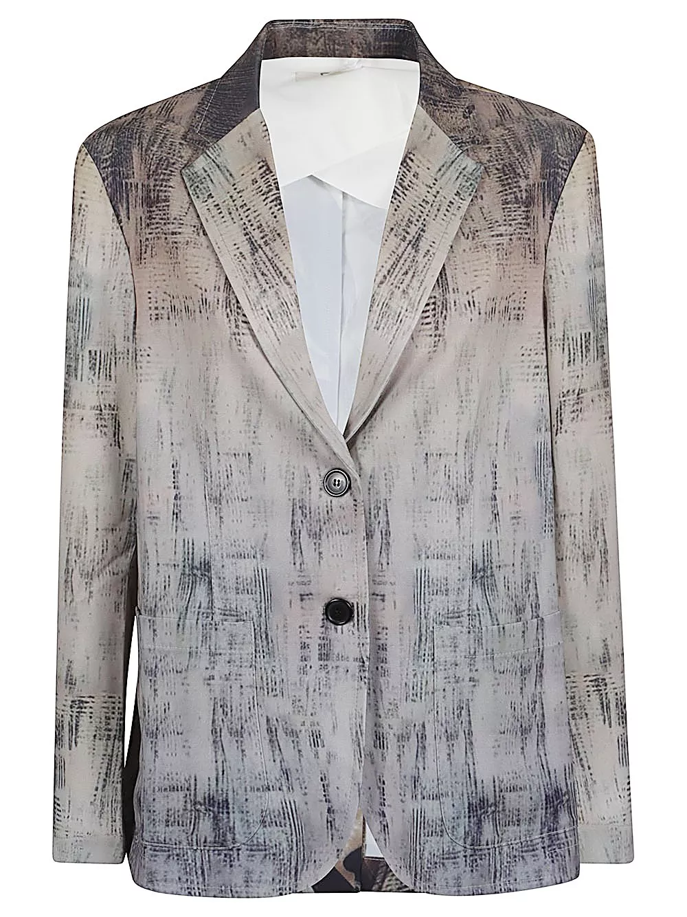 Sissiottostyle Blazer stampato a un petto