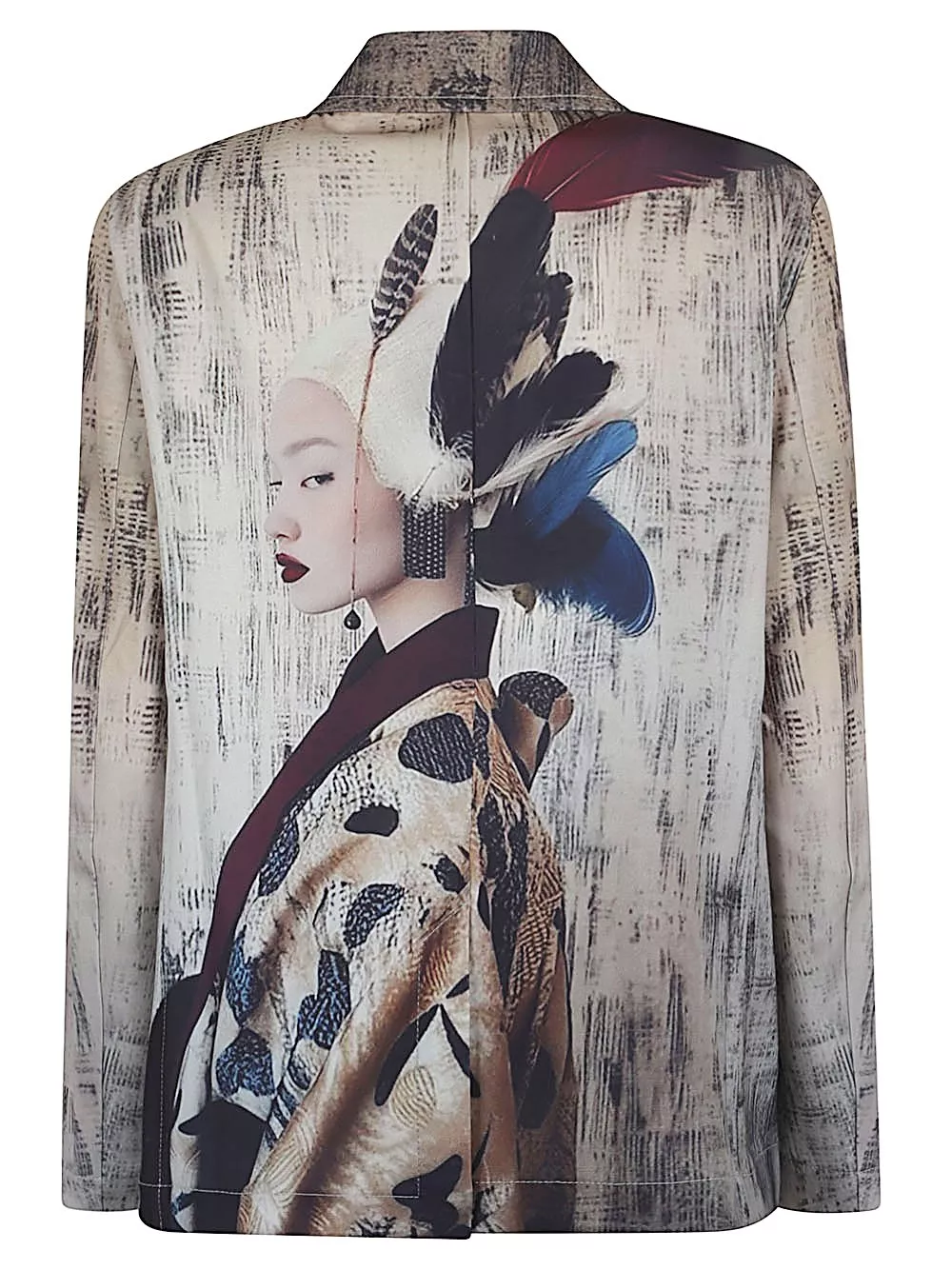 Sissiottostyle Blazer stampato a un petto, view 2