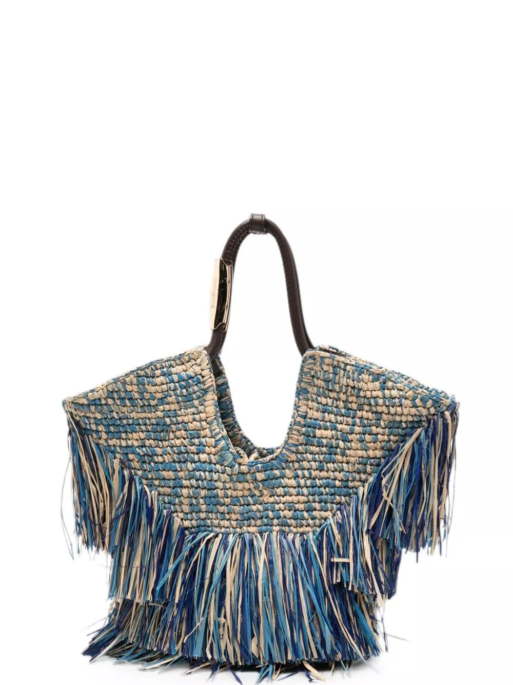 Zimmermann Borsa shopping Goldentime in rafia piccola