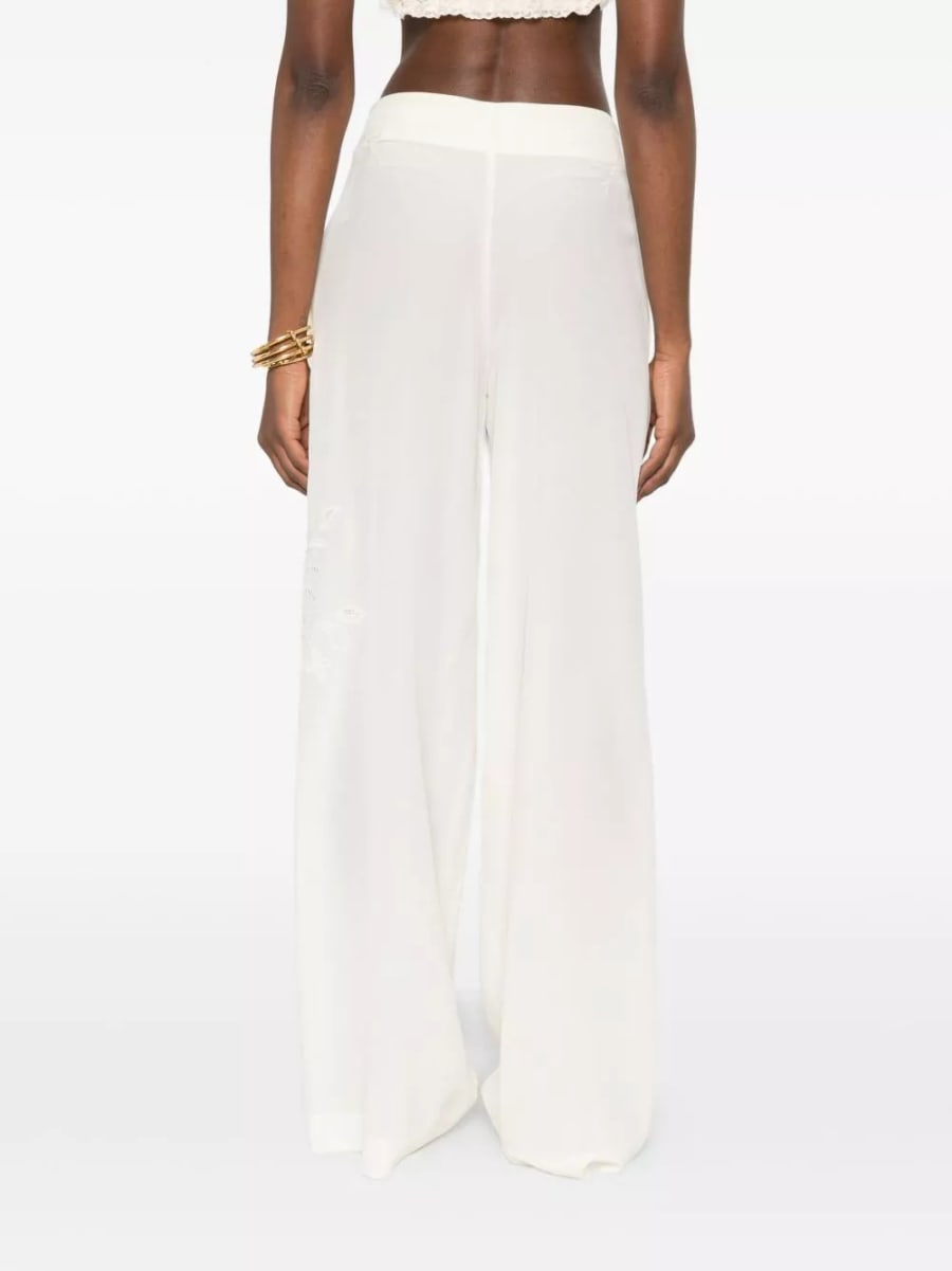 Ermanno scervino Pantaloni in seta, view 5