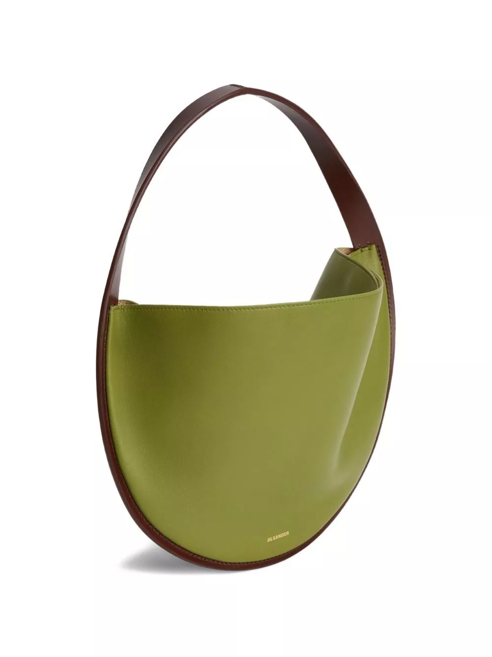 Jil Sander Borsa hobo in pelle Pivot, view 2