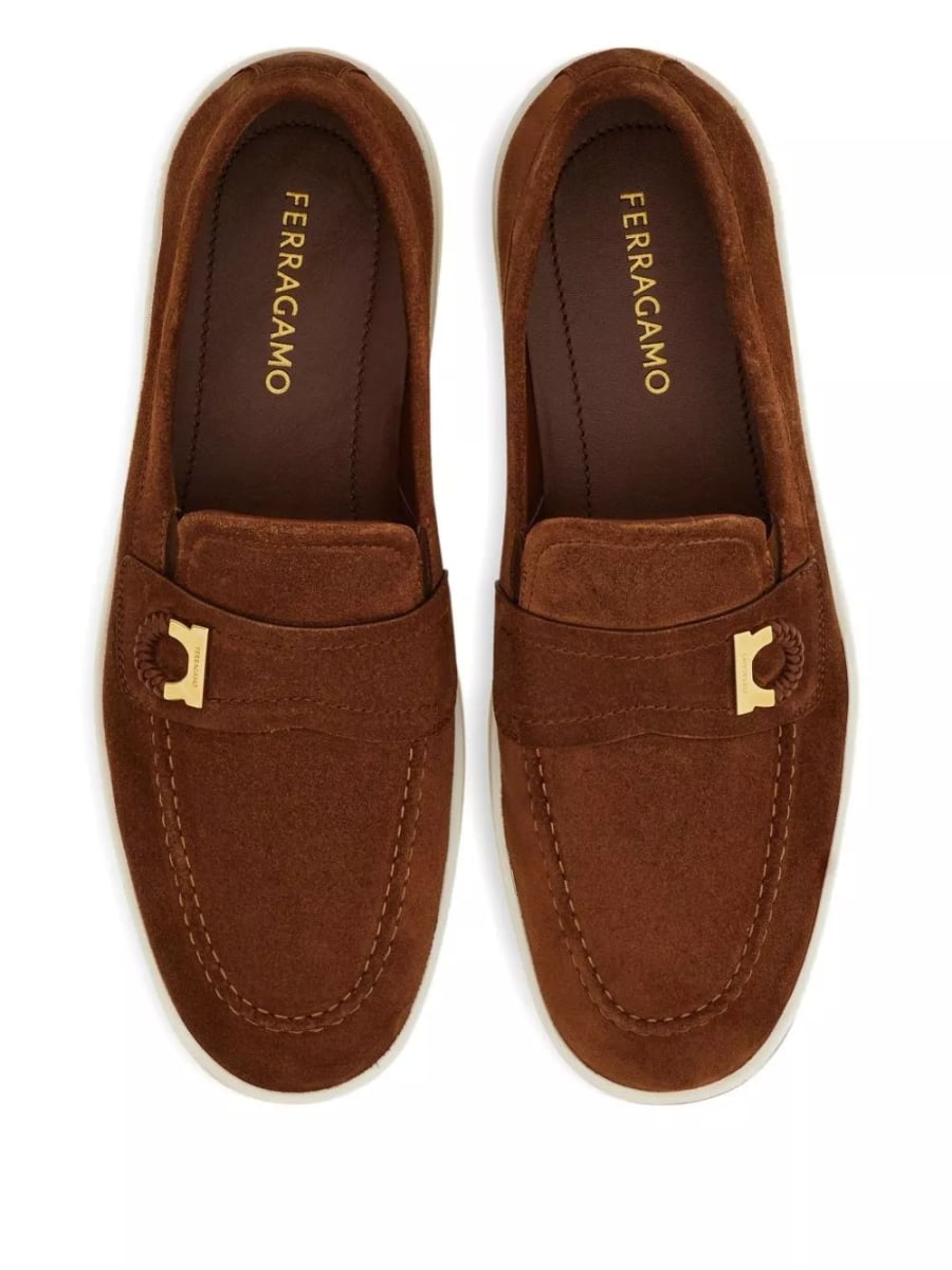Ferragamo Mocassini in pelle, view 5