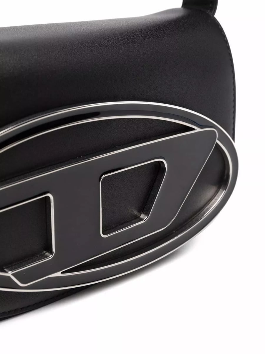 Diesel Borsa a spalla in pelle 1DR, view 2
