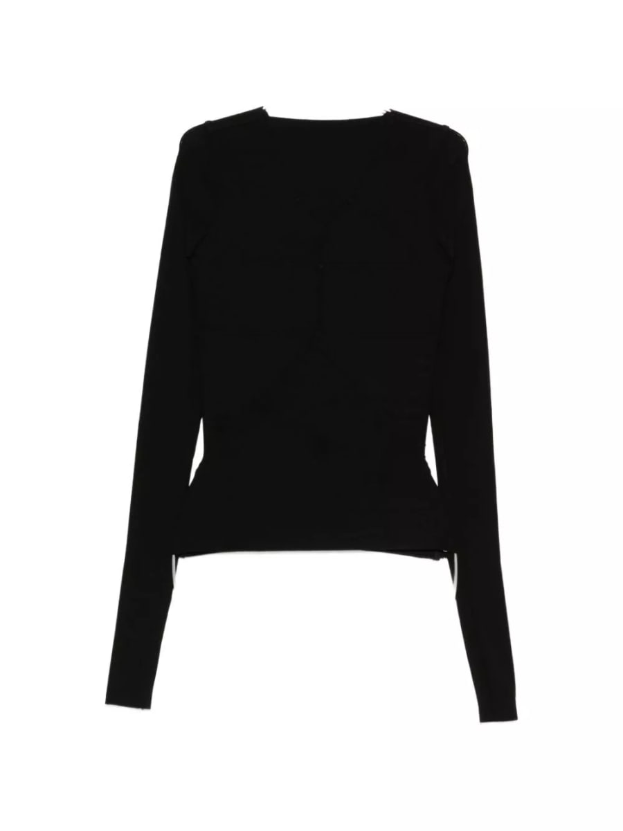 Rick Owens Top a maniche lunghe