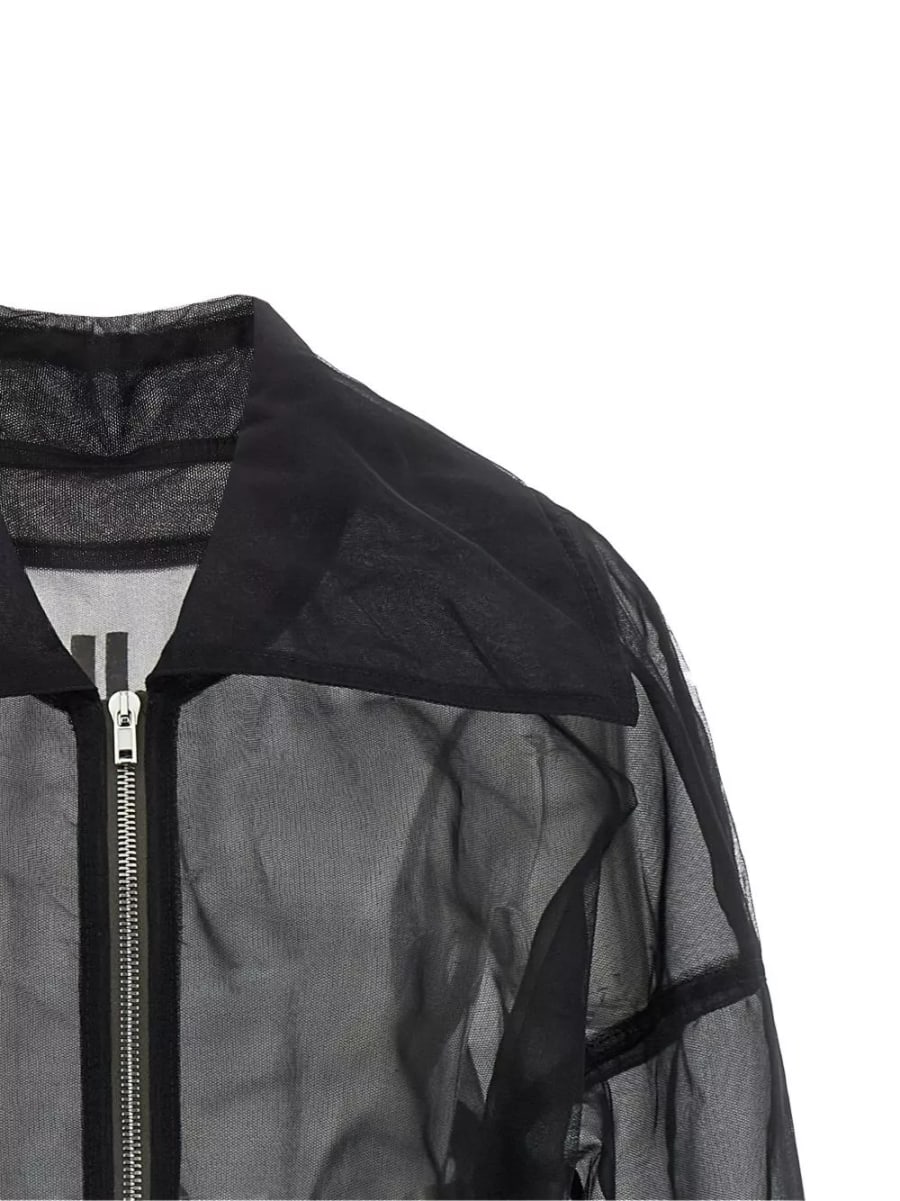 Rick Owens Giacca bomber in nylon, view 3