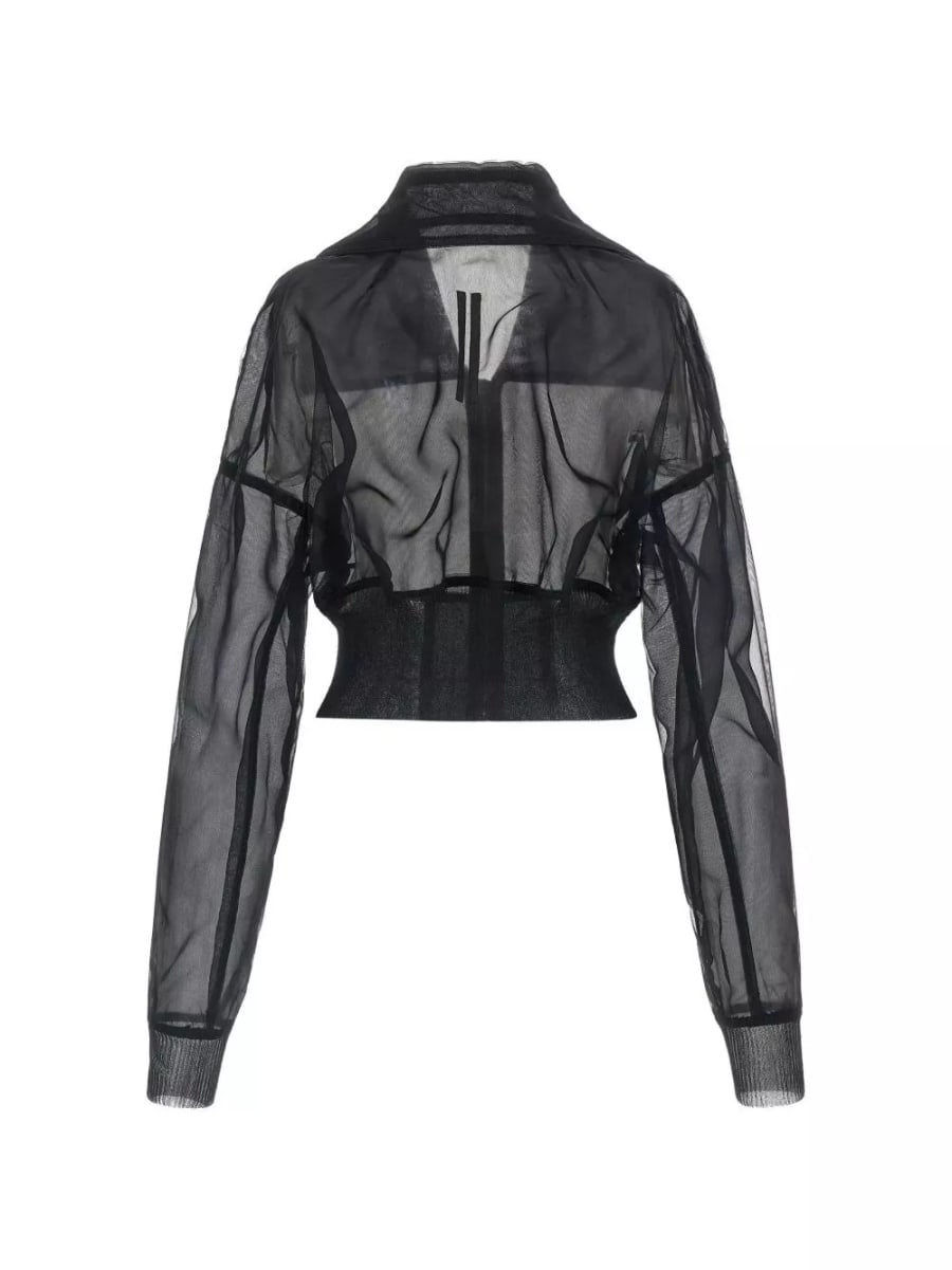 Rick Owens Giacca bomber in nylon, view 4