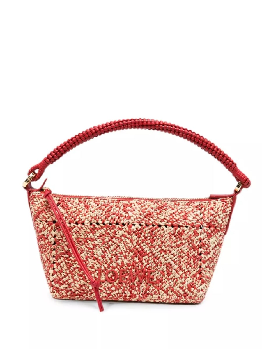 Loewe paula's ibiza Pochette Cala in rafia