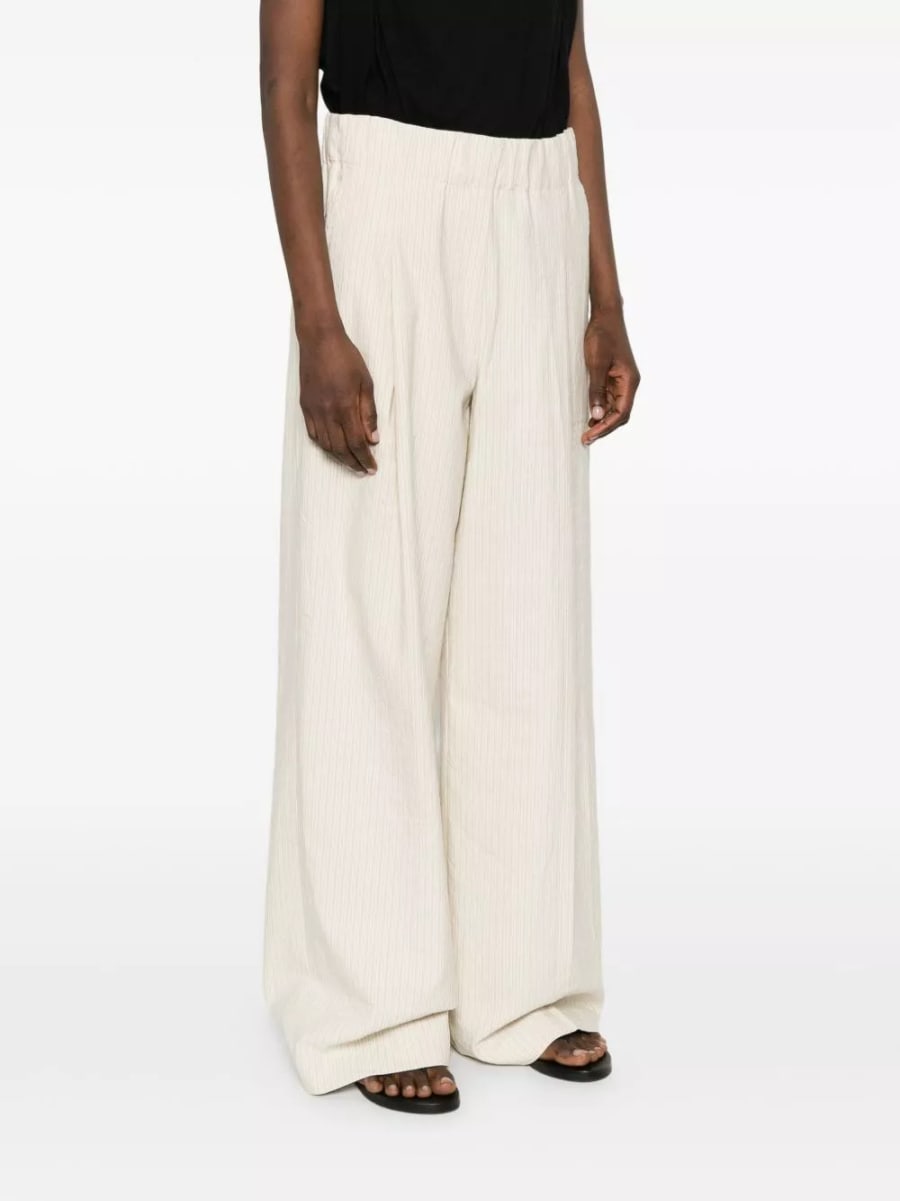 Dries Van Noten Pantaloni a gamba svasata, view 3