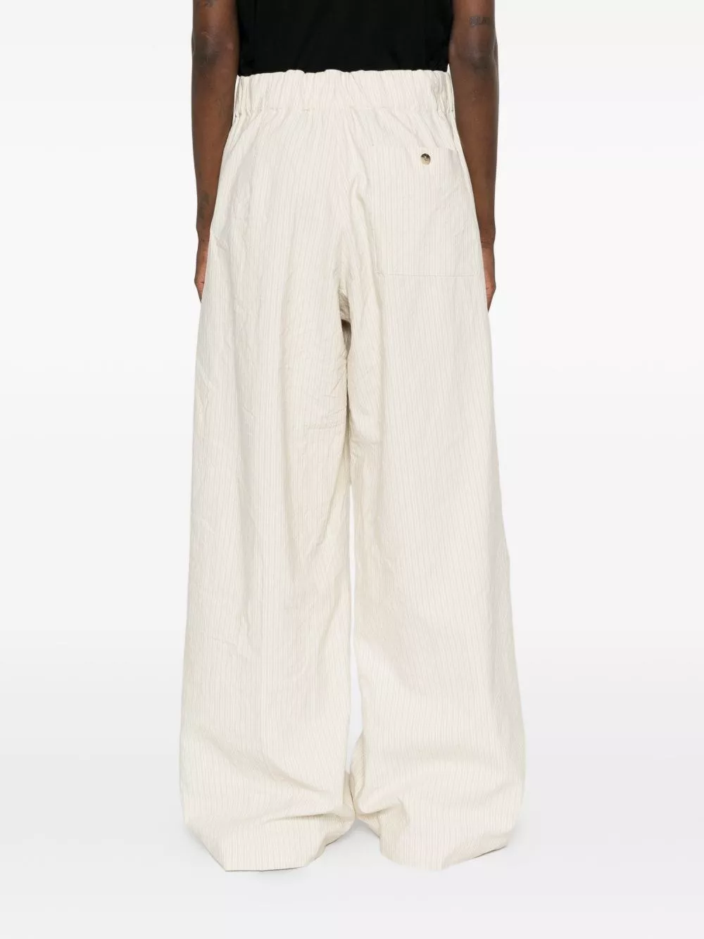 Dries Van Noten Pantaloni a gamba svasata, view 2