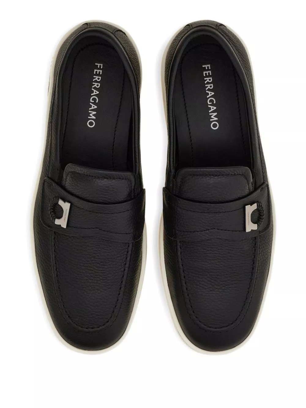 Ferragamo Mocassini in pelle, view 2