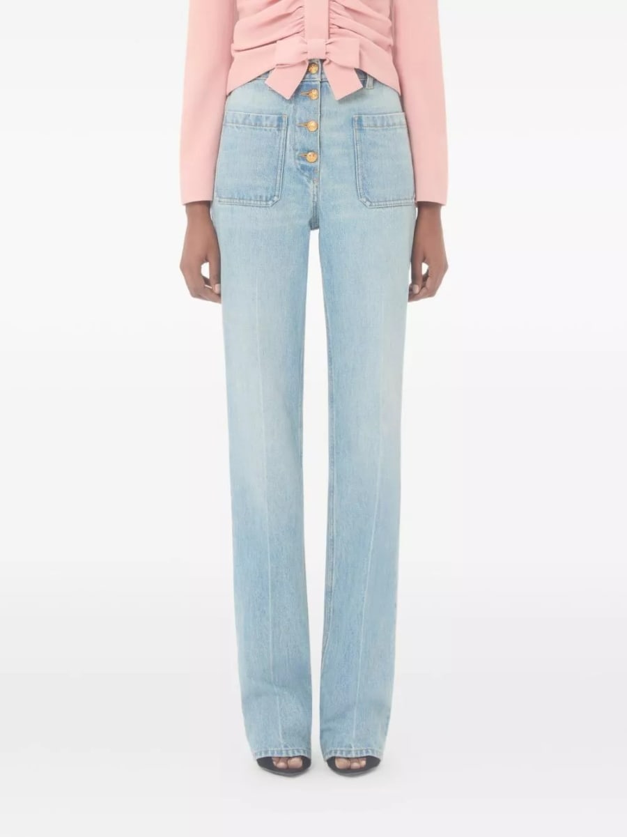 Valentino Jeans in denim di cotone, view 2