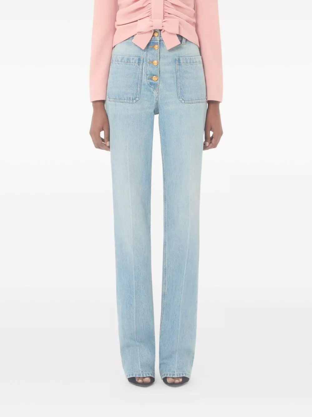 Valentino Jeans in denim di cotone, view 2