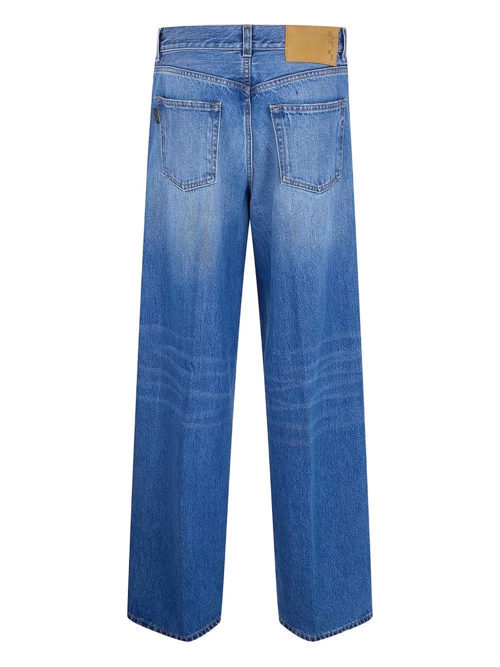 Haikure Jeans in denim a gamba larga Bethany, view 2