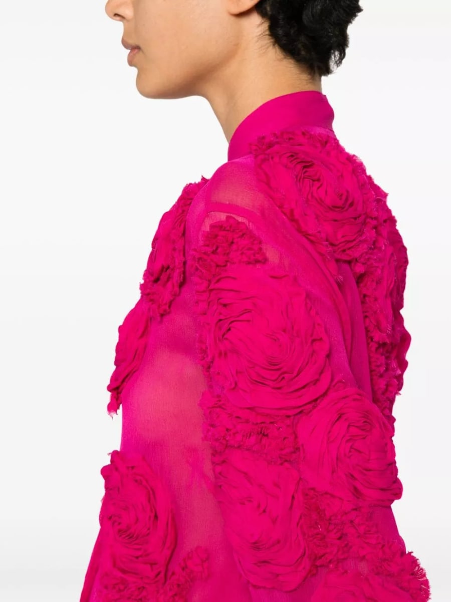 Dries Van Noten blusa ricamata Chowsa, view 2