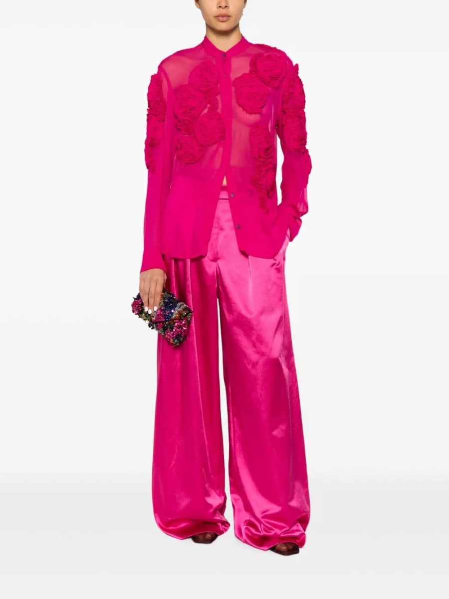 Dries Van Noten blusa ricamata Chowsa, view 5