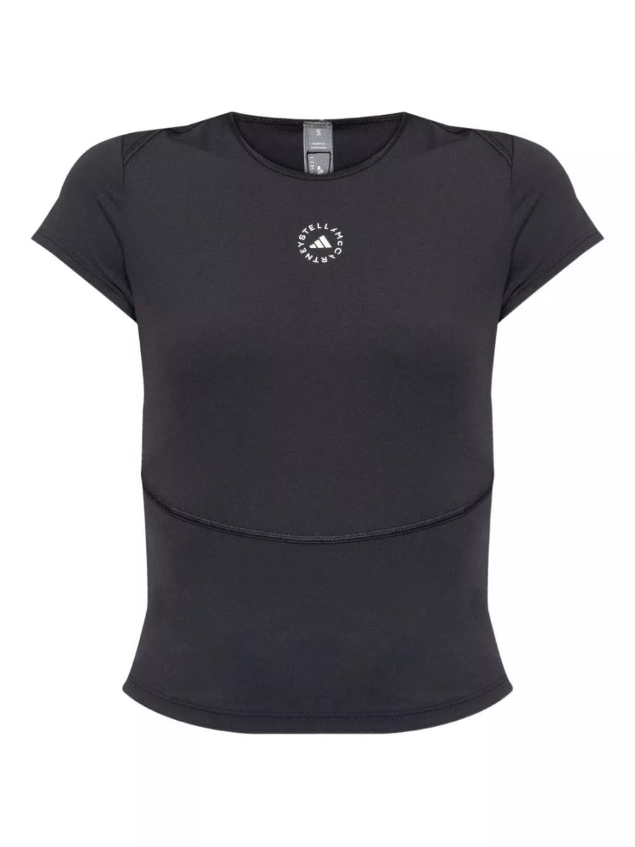 Adidas by stella mccartney T-shirt con logo