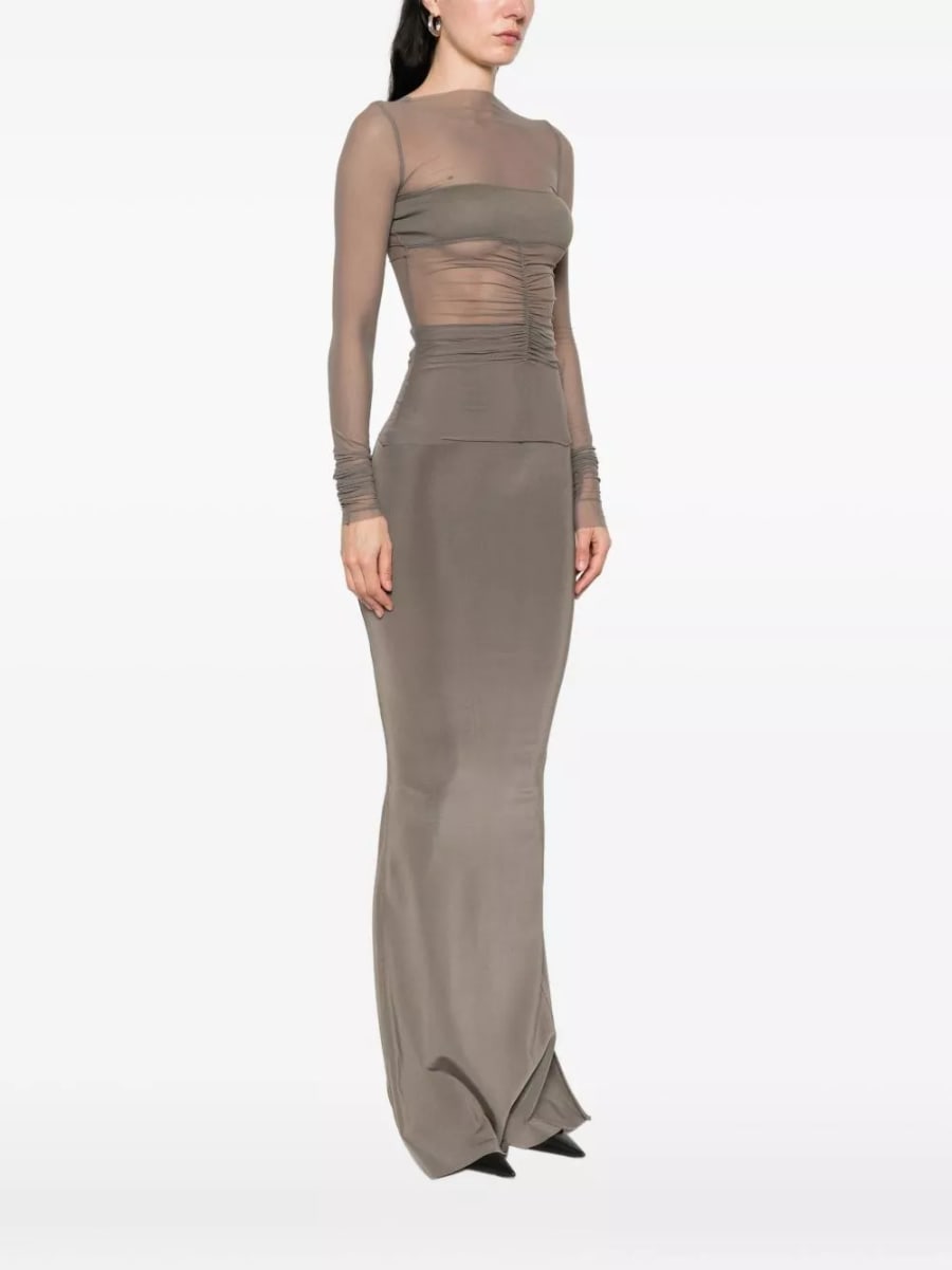 Rick Owens Top in design trasparente, view 2