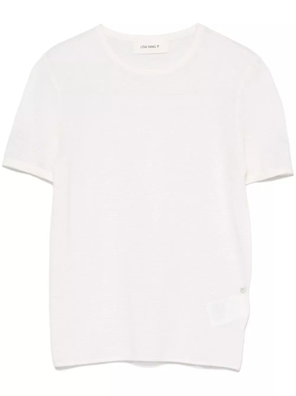 Lisa yang T-shirt in cashmere Ira