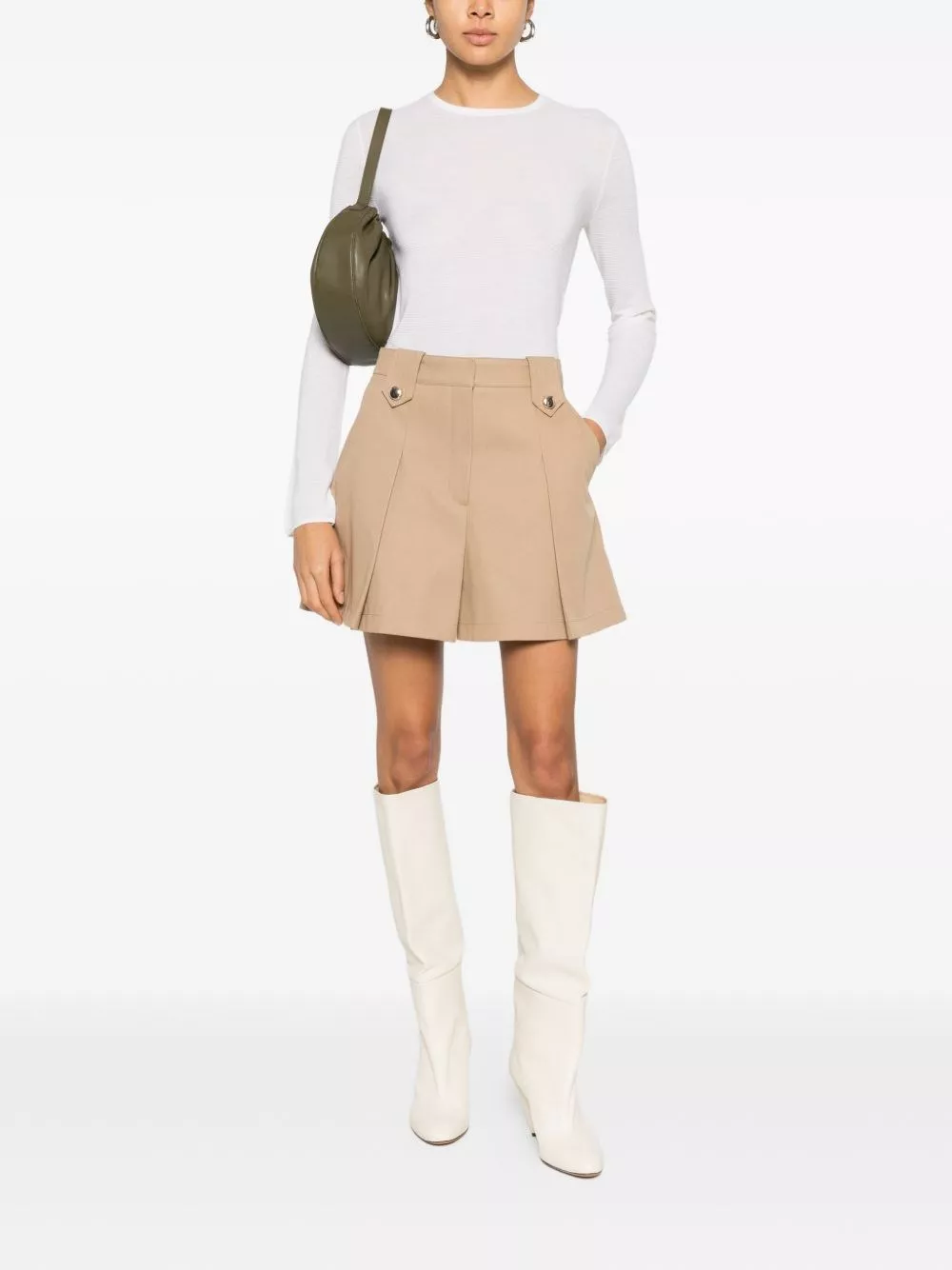 Lisa yang maglione in cashmere Georgie, view 2