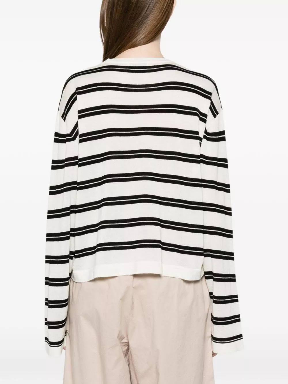 Soft goat Maglione in misto cashmere e seta, view 2