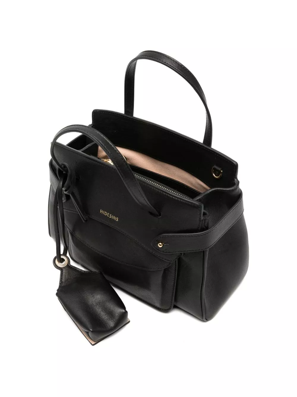Hidesins Lullaby Tote Bag in pelle piccola, view 2