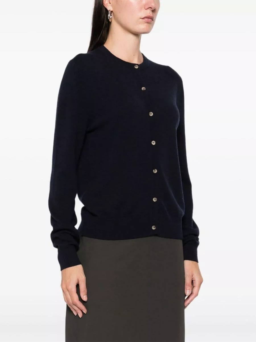 Soft goat Cardigan in cashmere, view 5