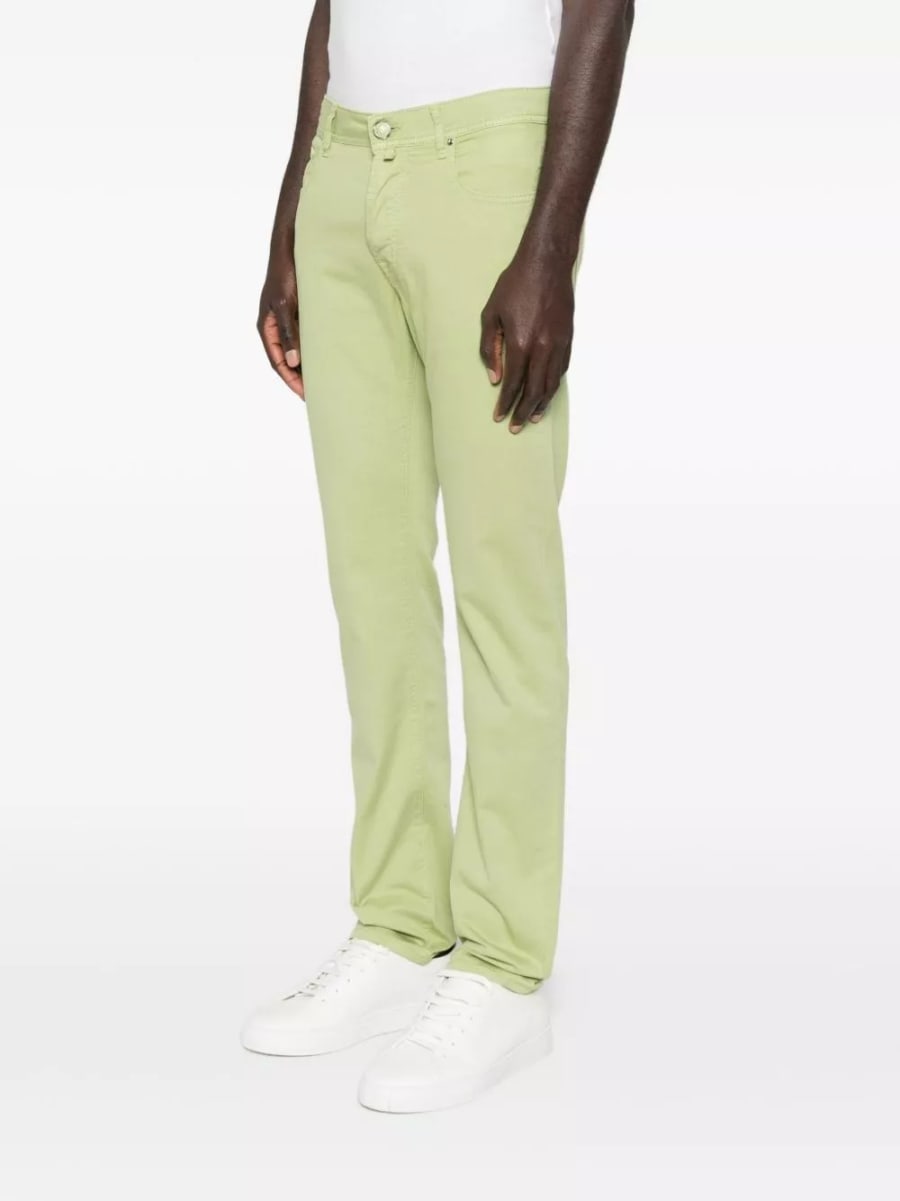 Jacob cohen Jeans in denim slim di cotone, view 4