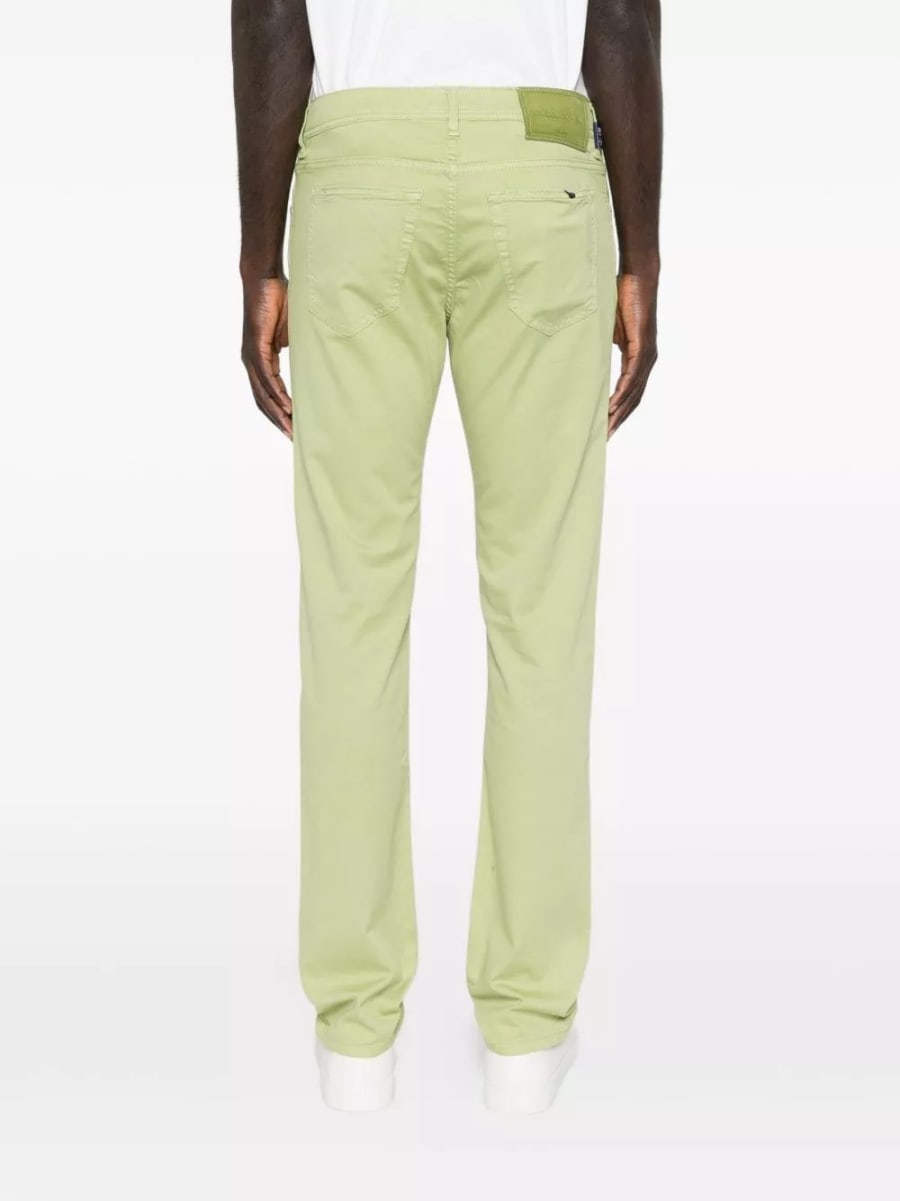 Jacob cohen Jeans in denim slim di cotone, view 5