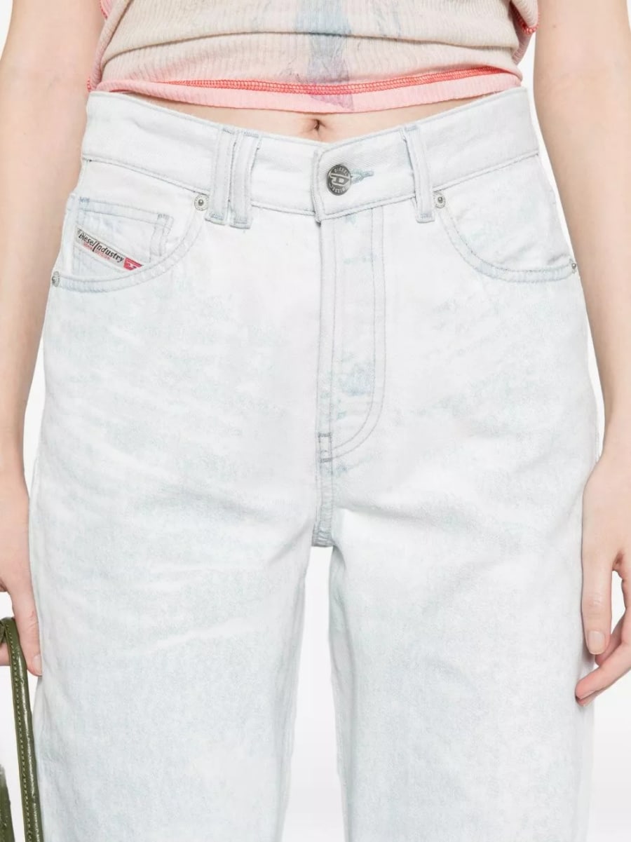 Diesel Jeans in denim di cotone, view 5