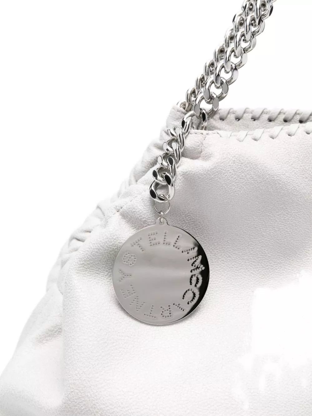 Stella McCartney Borsa Tote Falabella con coulisse, view 2