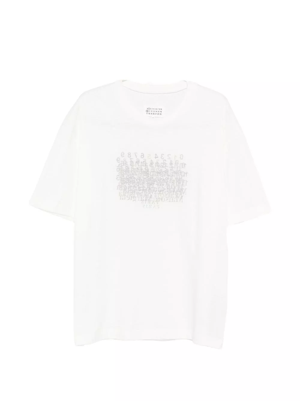 Maison Margiela T-shirt in cotone con logo