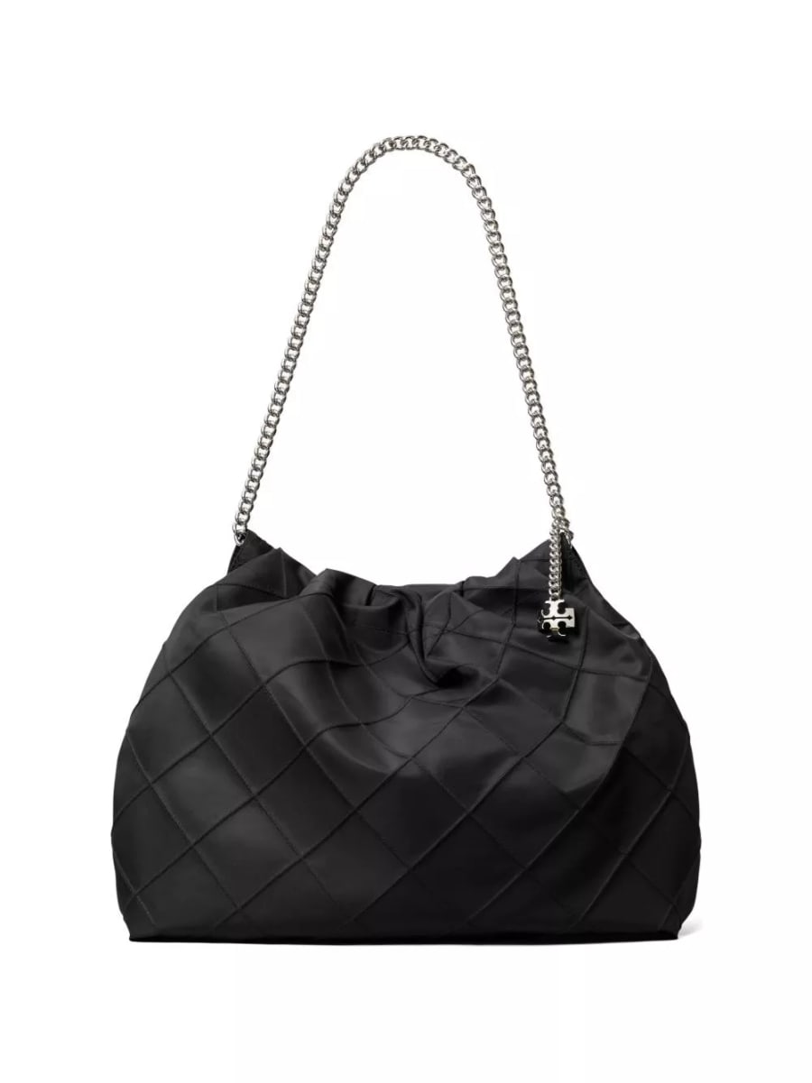 Tory Burch Borsa hobo in nylon Fleming