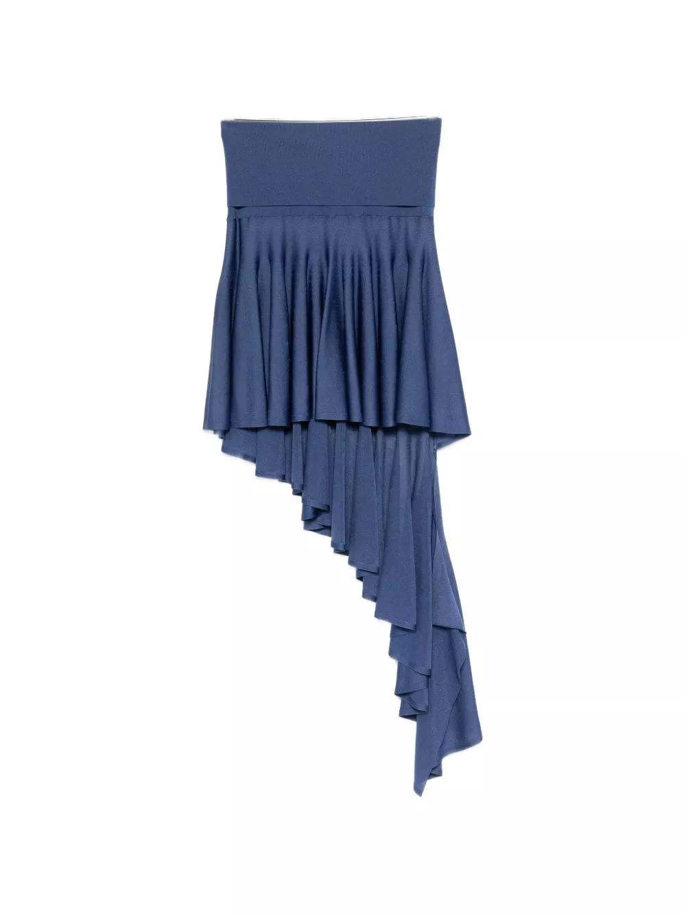 Alaïa Gonna in denim asimmetrica