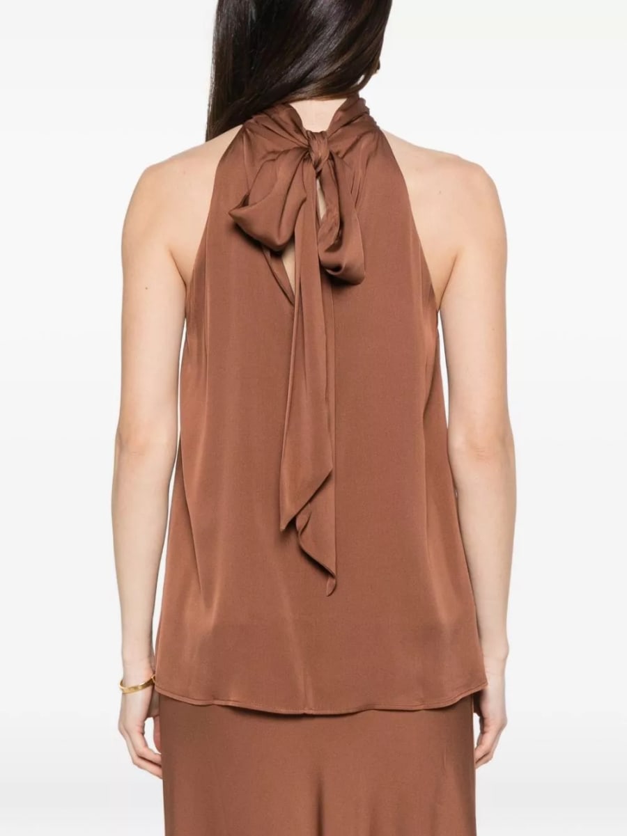 Silk95five Top in seta Villette, view 2