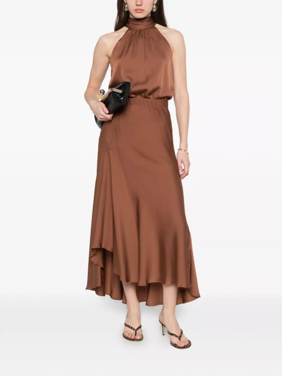 Silk95five Top in seta Villette, view 3