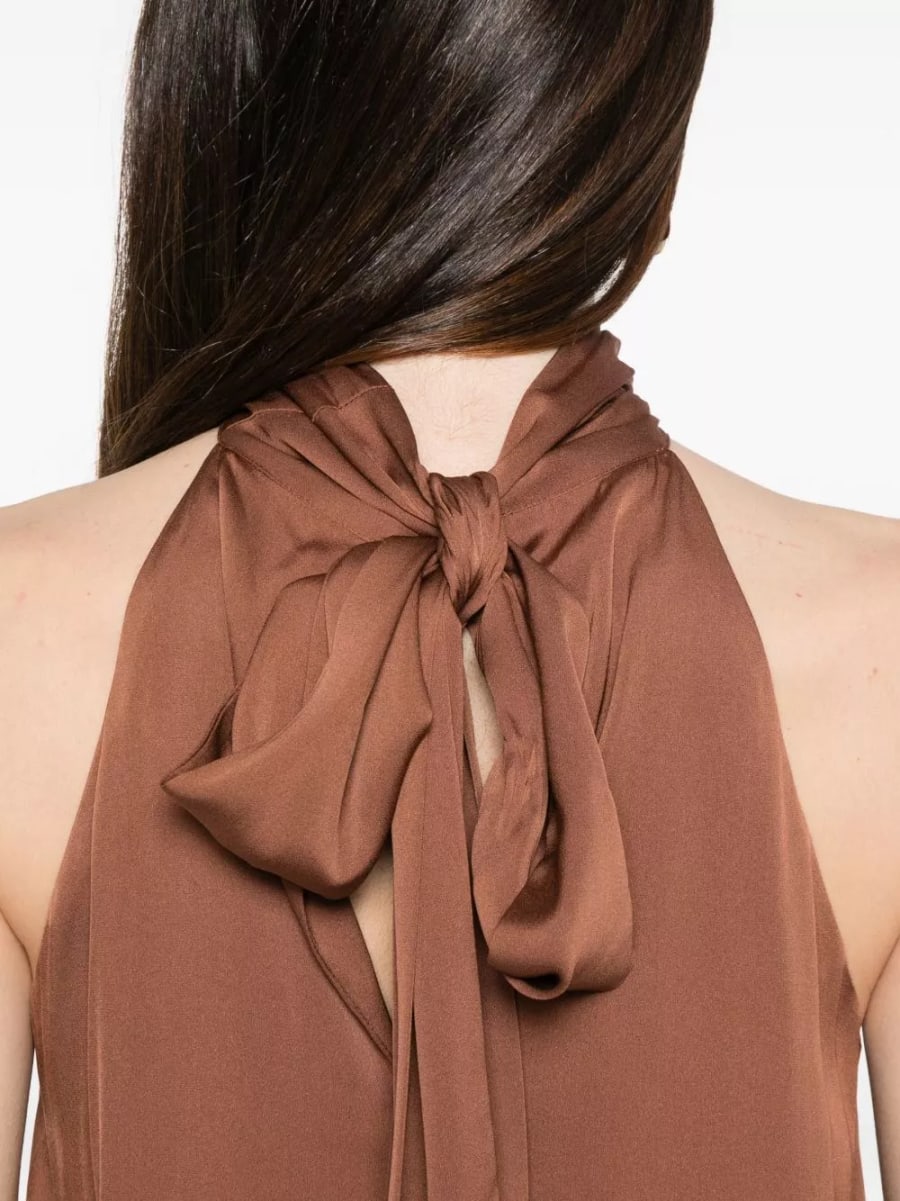 Silk95five Top in seta Villette, view 5