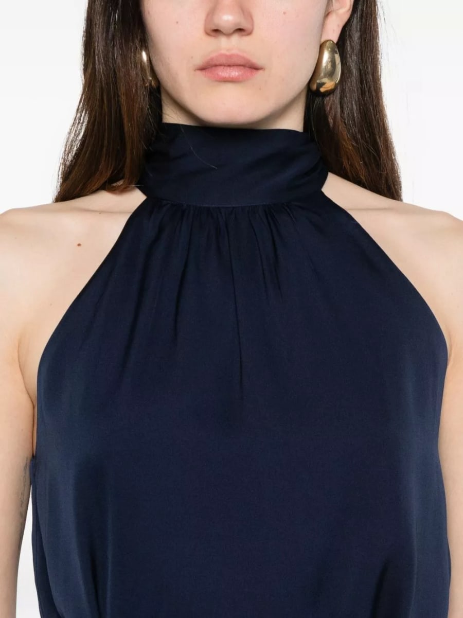 Silk95five Top in seta Villette, view 3