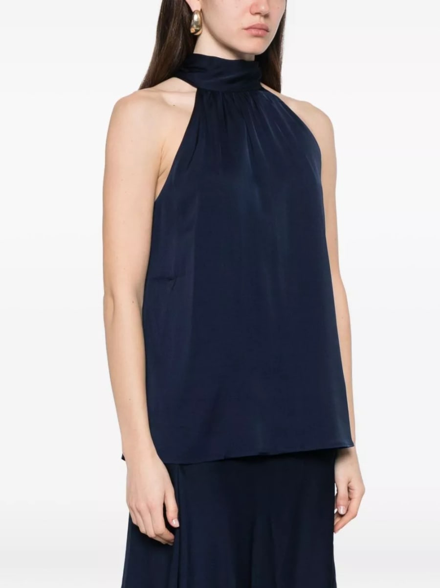 Silk95five Top in seta Villette, view 4