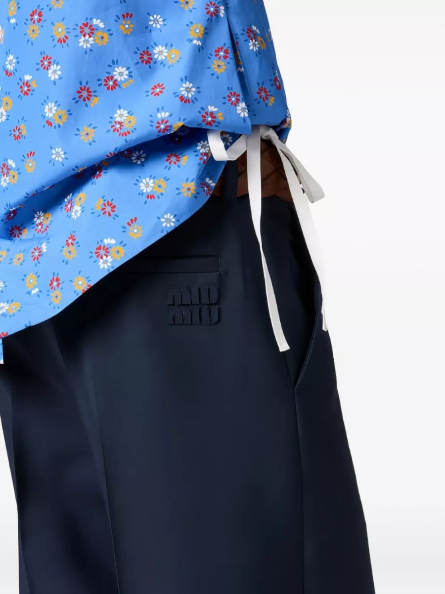 Miu Miu Pantaloni in lana, view 2