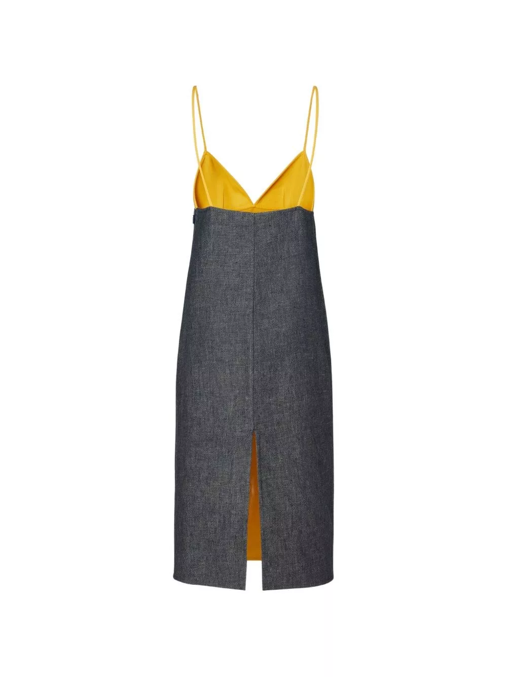 Fendi Abito corto in denim, view 2