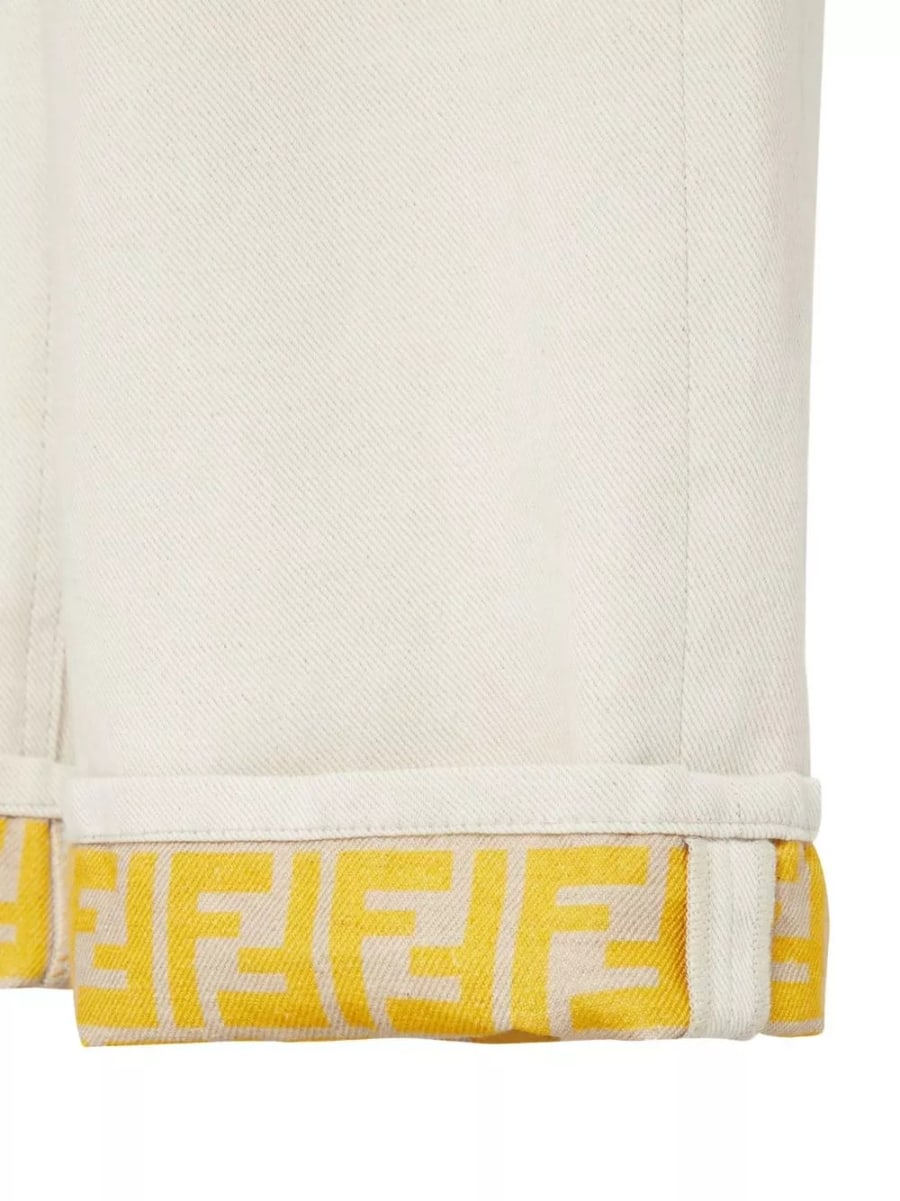 Fendi Jeans in denim FF Reverse, view 2
