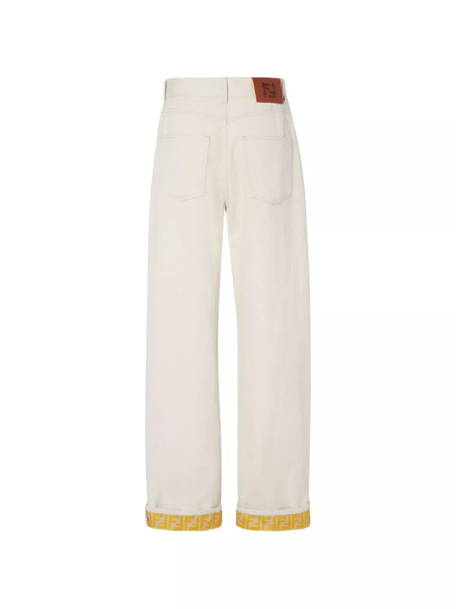 Fendi Jeans in denim FF Reverse, view 3