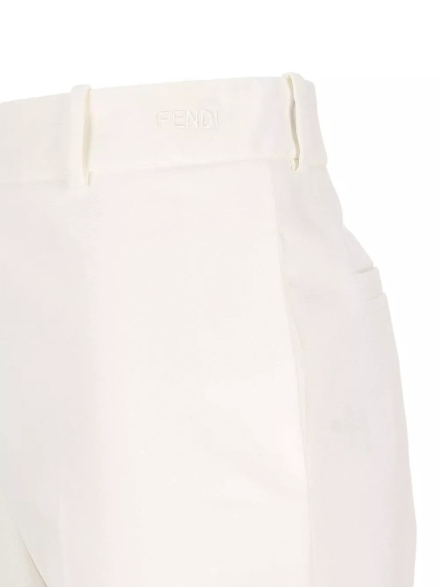 Fendi Pantaloni in Cotone, view 3