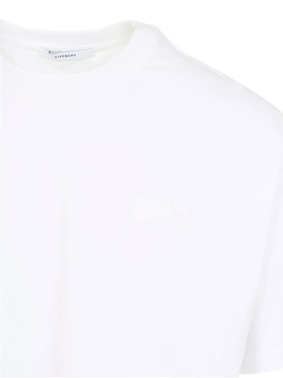 Givenchy T-shirt con logo, view 3